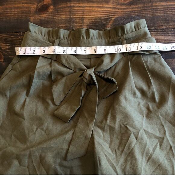 Forever 21 Olive Wide Leg Pants - Picture 7 of 11